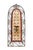 Wall Sconce With Red Terracotta & Decorative Iron Border For Sale - Image 9 of 9