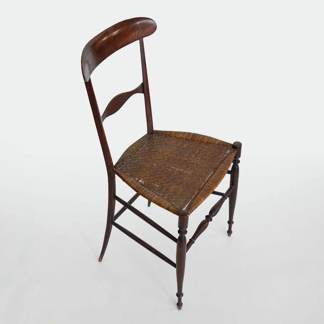 Campanino Chiavari Chairs from Fratelli Levaggi, 1950s, Set of 2 For Sale - Image 4 of 15