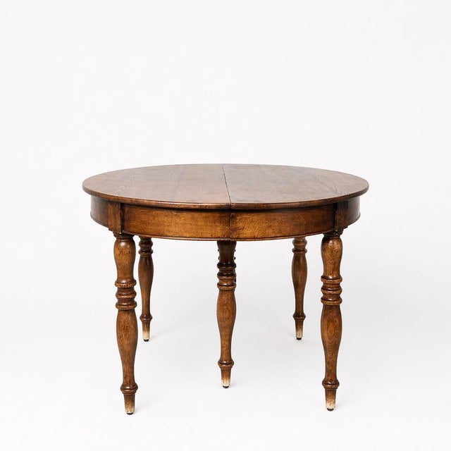Extending Dining Table in Oak For Sale - Image 10 of 10