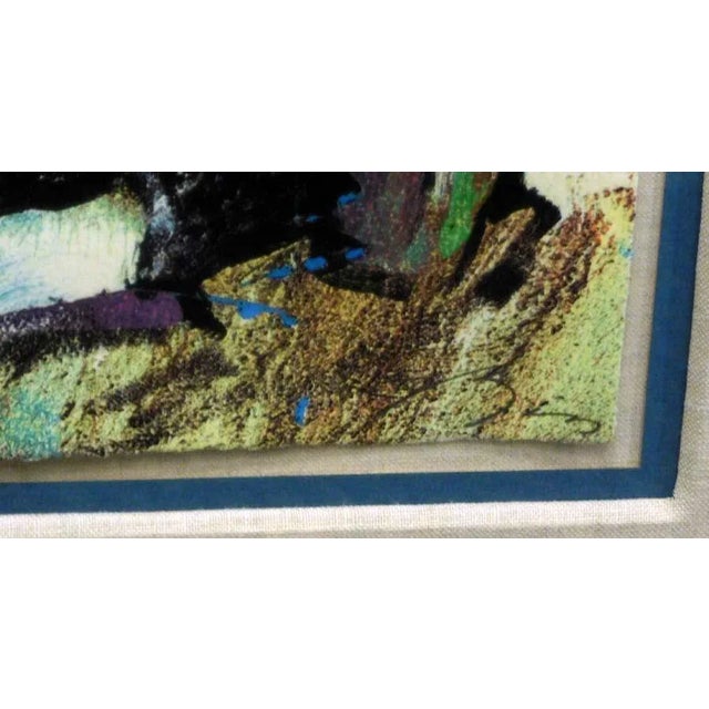 Earl Biss "War Shields at Dawn I & II" Serigraph Paper Hand Signed For Sale - Image 9 of 10