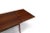 Brown Mid 20th Century Danish Rosewood Rectangular Dining Table With Leaves For Sale - Image 8 of 10