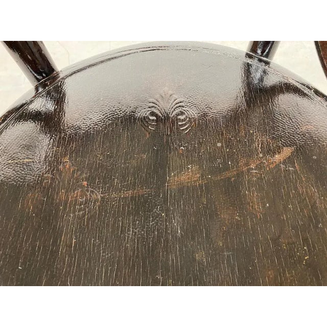 Wood Blac Secession Chair from Thonet, 1890s For Sale - Image 7 of 12