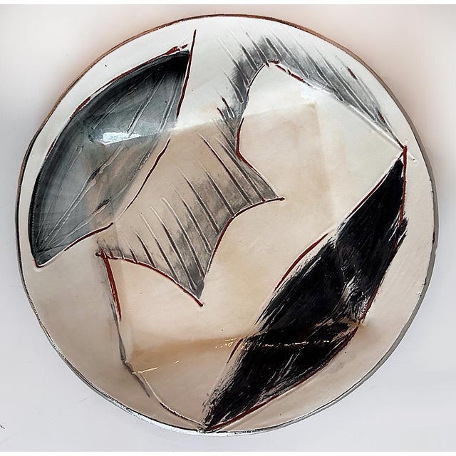 1980s Rare Loughran Unique and Individual Abstract Dinner Set for 4 For Sale - Image 10 of 16