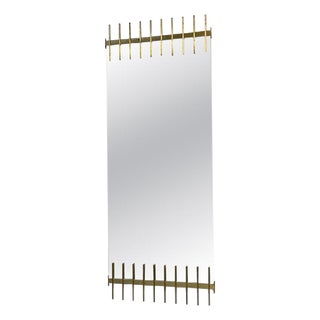 Mid-Century Wall Mirror from Ettore Sottsass from Santambrogio and De Berti, 1950s For Sale