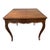 Italian Vintage Fruitwood Game Table With Beautiful Carving For Sale