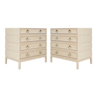 Stacked Chests of Drawers in Limed Oak For Sale