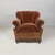 Italian Art Deco armchairs in brown velvet, 1930s Pair of armchairs in brown velvet. The armchair has rounded and...