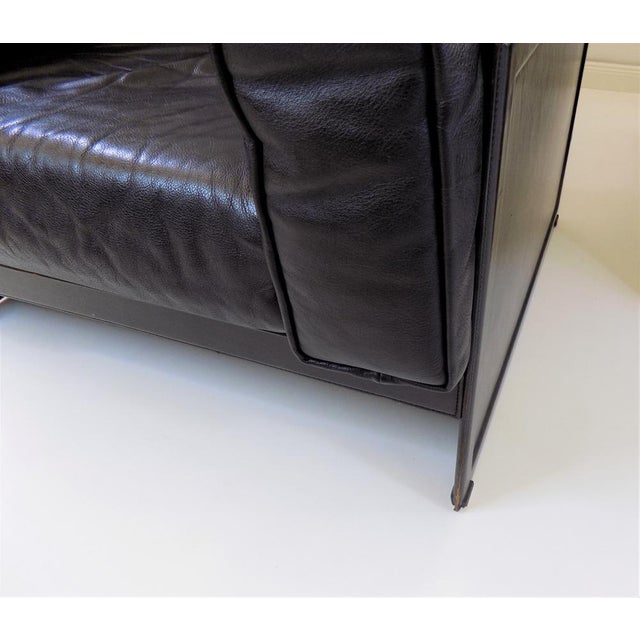 Korium KM 3/1 Armchair in Leather by Matteo Grassi for Tito Agnoli For Sale - Image 5 of 18