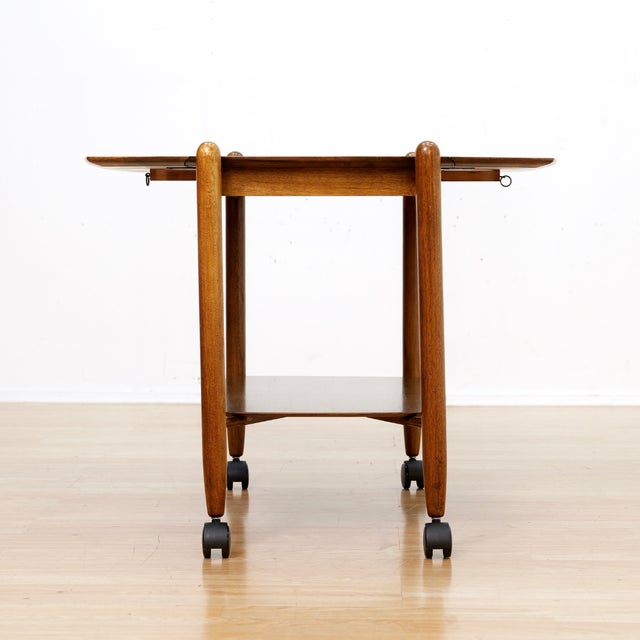 1950s Bar Cart by Peter Hayward for Vanson For Sale In Los Angeles - Image 6 of 10