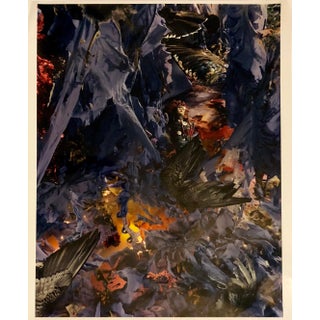 Jane Calvin, Relics 2 Elaborately Constructed Vintage Color Photograph Surrealist Image, 1984 For Sale