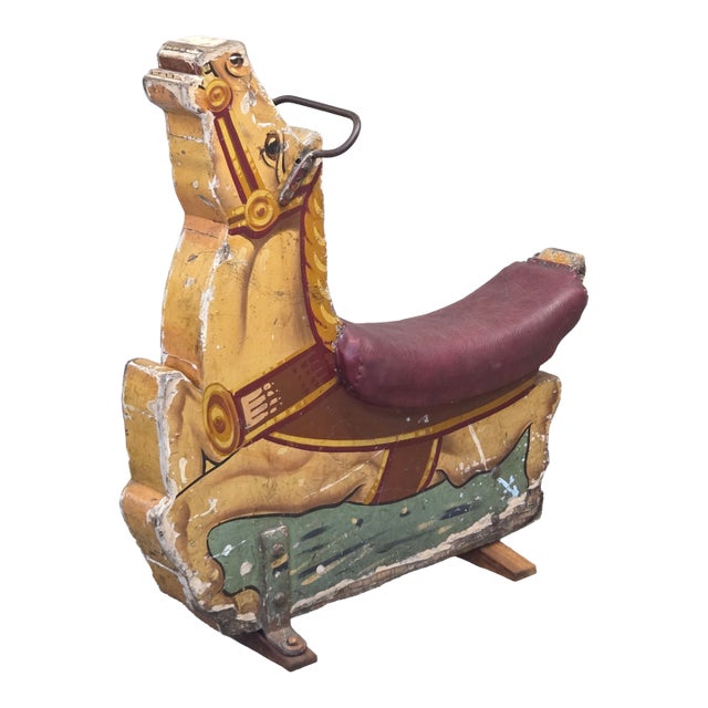 Vintage Circa 1930s English Fairground Carousel Horse, Attr. Orton & Spooner For Sale