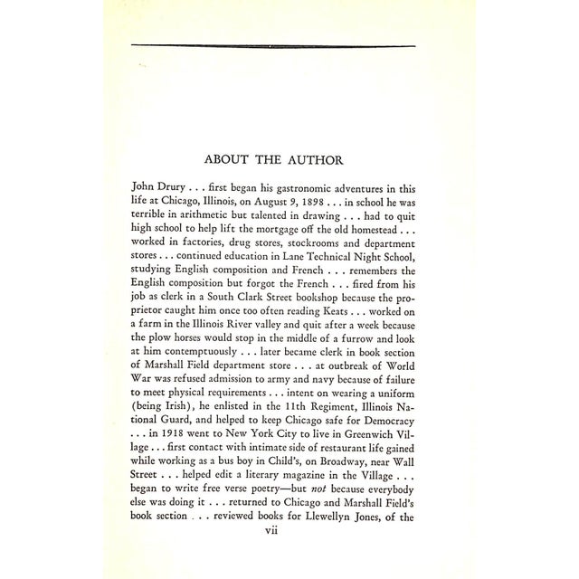 "Dining in Chicago" 1931 Drury, John For Sale In New York - Image 6 of 7