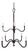Benedict Wrought Iron Chandelier by Miamar Home For Sale
