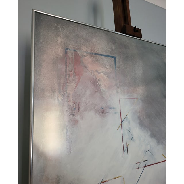 Paul Fowler, Dry Grey: Linear Remains, 1981, Mixed Media, Framed For Sale - Image 4 of 18