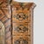 1778 Baroque Original Painted Tabernacle Secretary Writing Cabinet With St. George & Dragon For Sale - Image 6 of 13