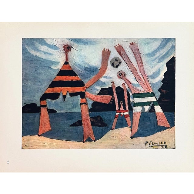 Artist: Pablo Picasso Title: Dinard Medium: Heliogravure 11 Marks: Signed in plate, not numbered Paper Size: 10.50 x 8.50...