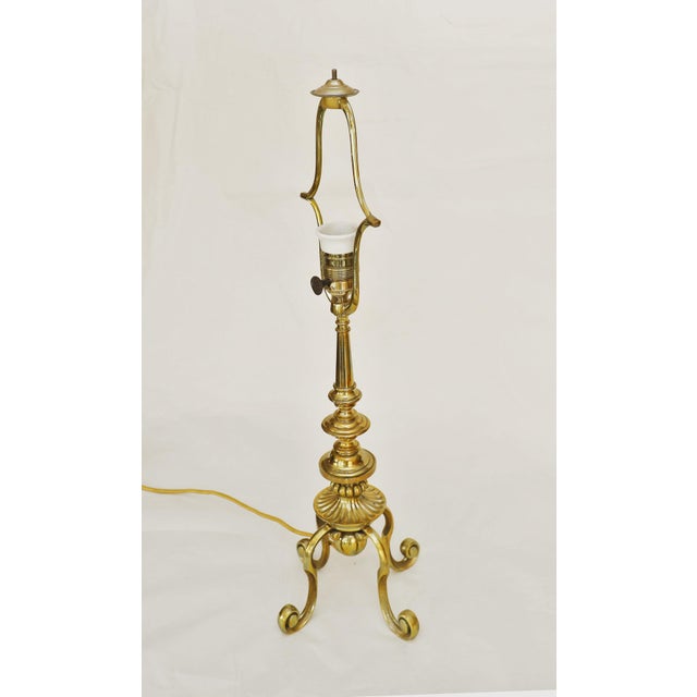 19th Century Art Nouveau Table Lamp, 1890s For Sale - Image 5 of 6