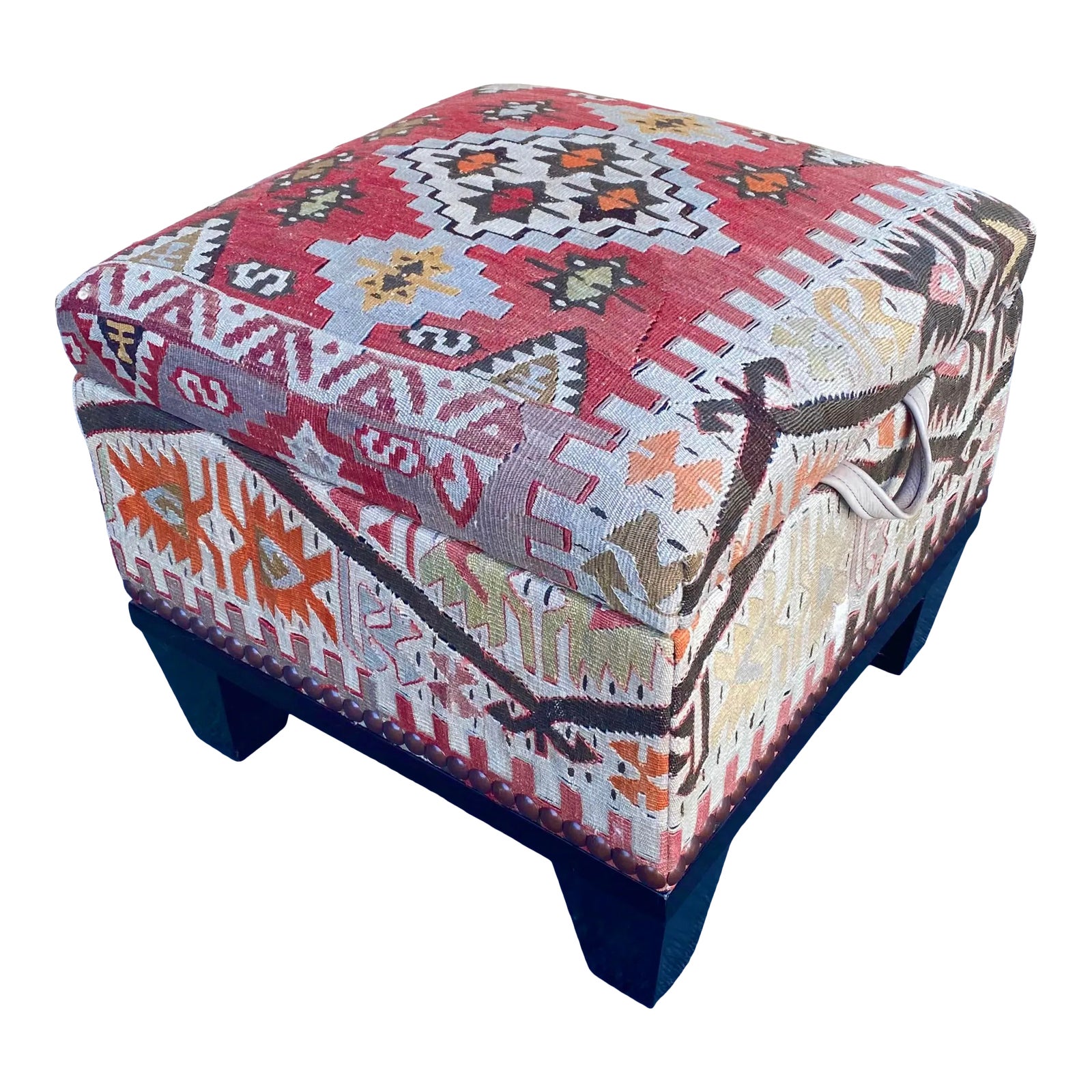 Smith Kilim Trunk Ottoman Chairish