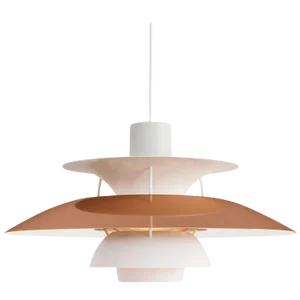 Poul Henningsen Ph5 Mini Copper Pendant for Louis Poulsen