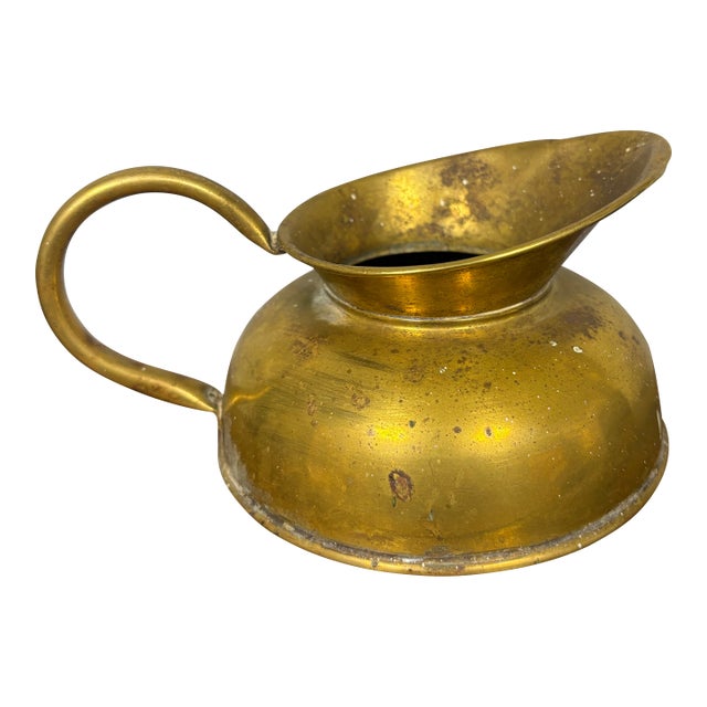 Vintage English Brass Jus For Sale