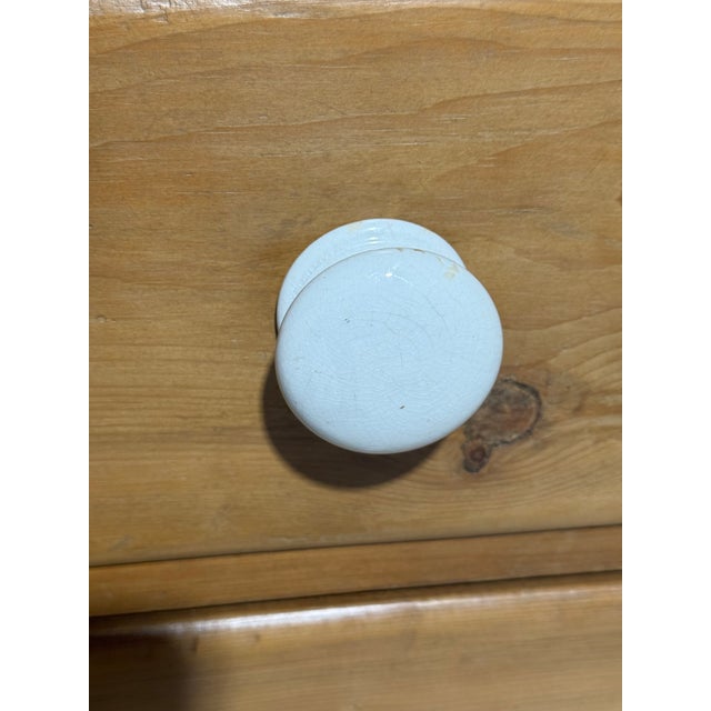 Antique Pine Three Drawers - Chest of Drawers From England For Sale - Image 10 of 18