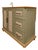 Sage Green Expandable Kitchen Island & Storage Cabinet – Custom Refinished by Artera For Sale