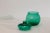 Empoli Vetro Verde Glass Apothecary Jar with Lid, Italy, 1960s For Sale - Image 9 of 10
