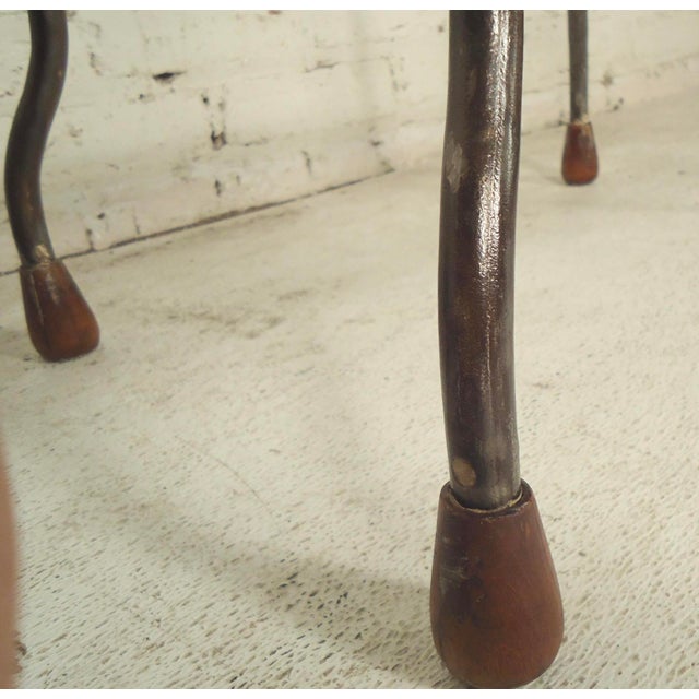 Industrial Mid 20th Century Industrial Side Table For Sale - Image 3 of 6