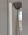 Large sculptural floor lamp in white lacquered metal. Produced circa 1980. Very good condition. European Plug (up to...
