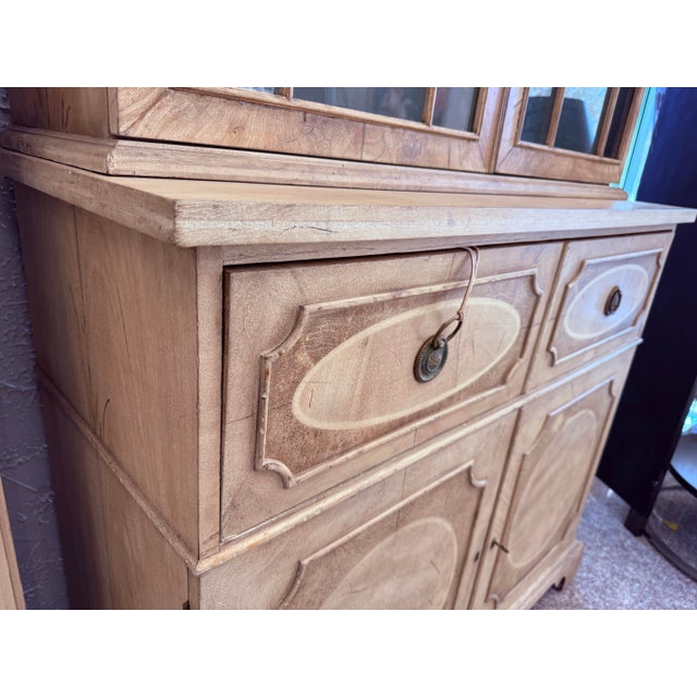 Century Furniture Monarch Buxton Hand Painted Secretary Cabinet Credenza For Sale - Image 12 of 12
