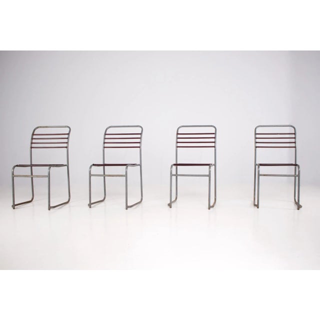 Sandow Chairs in the Style of Bruno Pollak, Set of 4 For Sale - Image 13 of 13