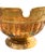 Mottahedeh Large Solid Brass 12" Planter or Cachepot With Ring Handles Made by Mottahedeh For Sale - Image 4 of 7