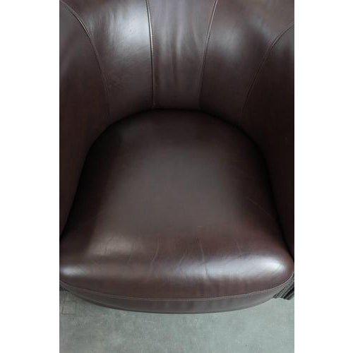 Club Chairs in Cowhide Leaher, Set of 2 For Sale - Image 6 of 16