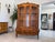 Baroque Baroque Style Display Cabinet in Inlaid Walnut, 1980s For Sale - Image 3 of 14