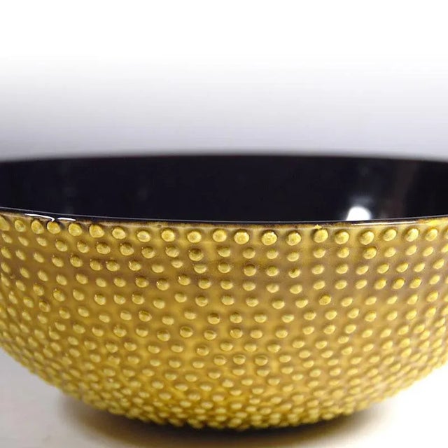 Mid-Century Modern Mid-Century Italian Ceramic Bowl, 1970s For Sale - Image 3 of 10