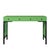 David Francis Swirl Writing Desk - Bright Green For Sale - Image 4 of 8