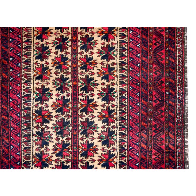 Vintage Persian Baluch Rug For Sale - Image 11 of 15