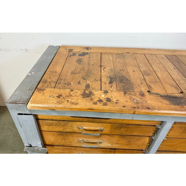 Vintage Industrial Chest of Drawers, 1960s For Sale - Image 12 of 18