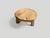 Contemporary Andrianna Shamaris Antique Teak Wood Round Side Table or Stool For Sale - Image 3 of 6
