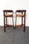 Pair of Danish Modern Rosewood and Leather Counter Stools by John Mortensen For Sale In New York - Image 6 of 18