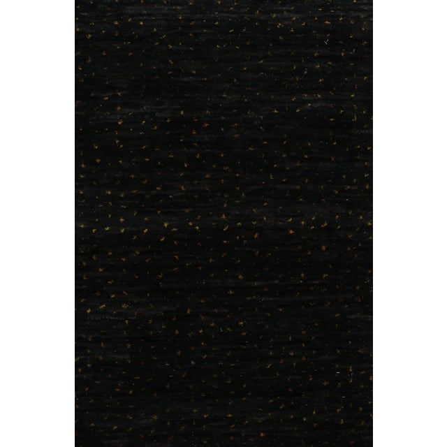 Hand-knotted in a delicious blend of wool & silk, a 9x12 piece from Rug & Kilim’s most bold new contemporary selections....