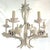 Vintage Tole 6-Light Chandelier With Rose Details For Sale - Image 16 of 18
