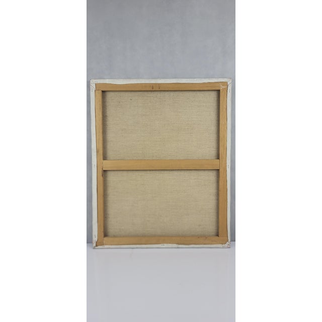 Acrylic on canvas / Xavier Descamps / Contemporary Abstract. H.61 W.50 cm