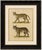 Serval and Eurasian Lynx Natural History Lithograph, Brodtmann, 1816 This original hand-colored lithograph depicts two of...