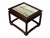Asian Rectangular Dream Stone Inlaid Rosewood Slender Legs Display Stand For Sale - Image 3 of 8