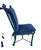 Verdigris 2 Vintage Pompeii Babylon Designer Side Chairs Twisted Aluminum Faux Verdigris For Sale - Image 8 of 14