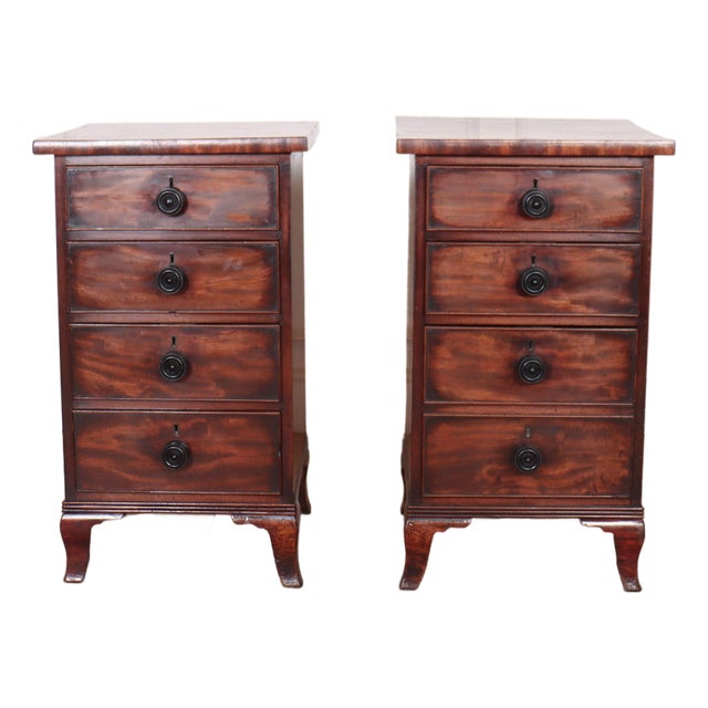 English Bedside Tables, Set of 2 For Sale