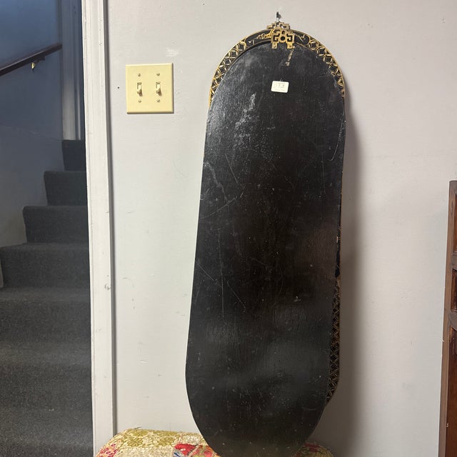 Pair of Vintage Chinese Hardstone Inlaid Black Lacquer Wall Plaques – Peacock & Floral – 36” For Sale - Image 10 of 12