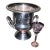Vintage Leonard Hollywood Regency Silver-Plated Trophy Champagne Bucket Urn For Sale