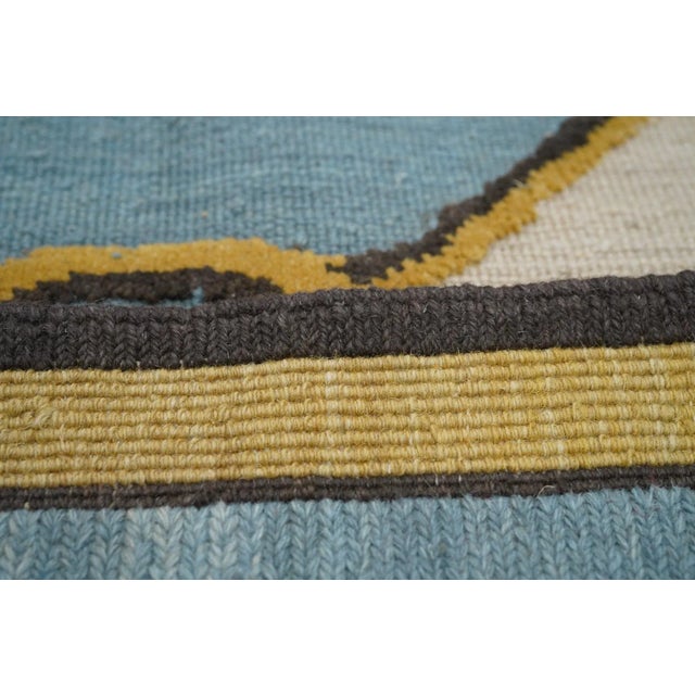 Sumak Manchoria Rug 6'0'' X 9'0'' For Sale - Image 4 of 12